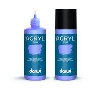 Peinture Acrylique - Lavande - Tous Supports - Opaque - Indélébile - Darwi - 80ml