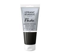 Lefranc Bourgeois Flashe Acrylique Tube 80ml Noir