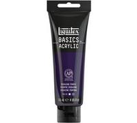Liquitex Peinture acrylique Basics – monopigmentée, satinée – 118 ml Pourpre dioxazine