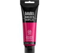 Peinture acrylique - Magenta métallique - Liquitex Basics acrylic - Tube 118ml