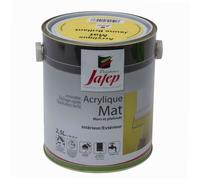 Peinture acrylique mat jaune brillant Jafep 2,5L