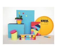C. Kreul Peinture acrylique mate Kit Color Living – 6 x 20 ml + pinceau, séchage rapide
