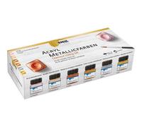 Peinture acrylique métallique, kit Glamour Living