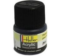 Peinture Acrylique Noir De Charbon Satine 9085 Heller multicolore G