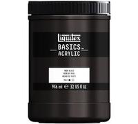 Peinture acrylique - Noir de Mars - 276 - Liquitex Basics acrylic - Pot 946ml Noir