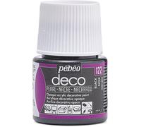 Pébéo Peinture acrylique Déco Nacré – Noir 45 ml