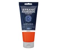 Peinture acrylique - Orange - 201 - Fine - Lefranc Bourgeois - Tube 80ml