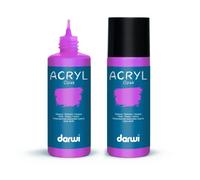 Peinture Acrylique - Parme - Tous Supports - Opaque - Indélébile - Darwi - 80ml