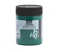 Peinture Acrylique - Emeraude Phtalo - 42 - Pébéo Studio - Pot De 500ml