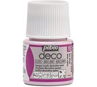 Peinture acrylique - Pébéo - P.BO Déco - Rose fée brillant - 45ml - Finition brillante