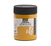 Peinture acrylique - PEBEO - Pot de 500 ml - Ocre jaune - Couleur principale jaune