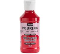 Pébéo Peinture acrylique Pouring Rouge magenta 118 ml