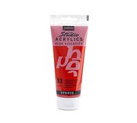 Pébéo Peinture Studio Acrylique Tube Rouge Cadmium Imitation 100 Ml
