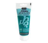 PEBEO Peinture acrylique transparente - Vert émeraude - 100 ml