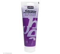 Peinture Acrylique Pébéo Studio - High Vicosity - 250 Ml Violet D'orient