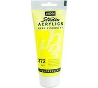 Pébéo Peinture Studio Acrylique Tube Jaune Fluorescent 100 Ml