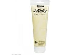 Pébéo Peinture acrylique Studio – Haute viscosité – Jaune de Naples 250 ml