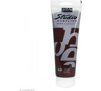 Peinture acrylique Pébéo Studio High Viscosity - 250 ml Marron G