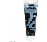Peinture acrylique Pébéo Studio High Viscosity - 250 ml Noir G