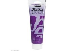 Peinture acrylique Pébéo Studio High Viscosity - 250 ml Violet G