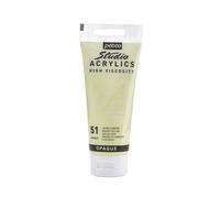Pébéo 837051 Studio Acrylique Tube Jaune Lumière 100 ml