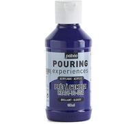 Peinture Acrylique - Pouring - Pébéo - Bleu Cyan - 118 Ml