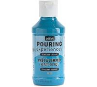 Peinture Acrylique - Pouring - Pébéo - Bleu Turquoise - 118 Ml
