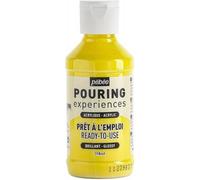 Peinture Acrylique - Pouring - Pébéo - Jaune Primaire - 118 Ml