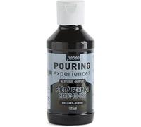Peinture Acrylique - Pouring - Pébéo - Noir D'ivoire - 118 Ml