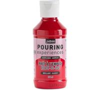 Peinture Acrylique - Pouring - Pébéo - Rouge Magenta - 118 Ml