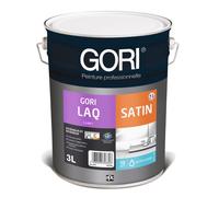 Peinture acrylique professionnelle - satin - blanc crème - 1 L - Gorilaq Gori