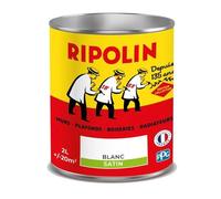 RIPOLIN Peinture acrylique Collector Blanc satin 2 L