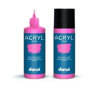 Peinture Acrylique - Rose Anglais - Tous Supports - Opaque - Indélébile - Darwi - 80ml
