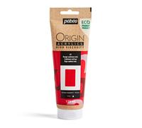 Peinture acrylique - Rouge cadmium - 7 - Haute viscosité - Pébéo - Origin acrylics - 120ml