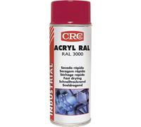 CRC Industries Spray de laque de protection colorée ACRYL RAL rouge pompier brillant 3000 400 m Quantité:1