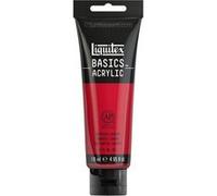 Peinture acrylique - Rouge Naphtol Carmin - 292 - Liquitex Basics acrylic - Tube 118ml Rouge