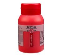 Peinture Acrylique - Rouge Naphtol Clair - 398 - Pot De 750 Ml - Talens Art Creation