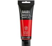 Peinture acrylique - Rouge pyrrole - 321 - Liquitex Basics acrylic - Tube 118ml Rouge