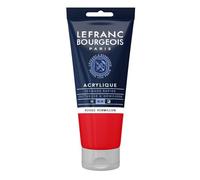 Peinture Acrylique - Rouge Vermillon - 393 - Fine - Lefranc Bourgeois - Tube 80ml