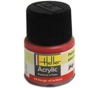 Peinture Acrylique Rouge Vif Brillant 9019 Heller multicolore G