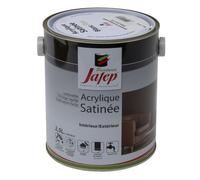 Peinture acrylique - JAFEP - Satin White Pro - Satiné - Blanc - 2,5 L