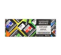 Peinture Acrylique - Satinée - Sennelier - Abstract - Coffret 8 Couleurs - Sachet 40ml