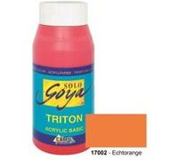 Peinture acrylique solo goya triton, orange, 750 ml kreul 17002 Orange G