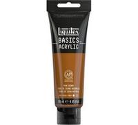 Peinture acrylique - Terre de sienne naturelle - 330 - Liquitex Basics acrylic - Tube 118ml