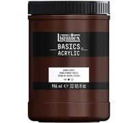 Peinture acrylique - Terre ombre brûlée - 128 - Liquitex Basics acrylic - Pot 946ml