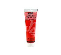 Peinture Acrylique Transparente - Rouge Vermillon - 250 Ml