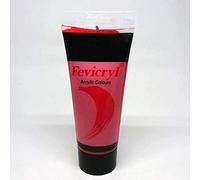 Peinture acrylique tube de 200 ml Classique Fevicryl acrylique 200 - Cadmium red AC10