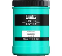 Liquitex Basics Acrylique Pot 946 ml Vert D'Eau Eclatant ROW