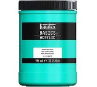Peinture acrylique - Vert d'eau éclatant - 660 - Liquitex Basics acrylic - Pot 946ml Vert