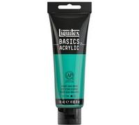 Peinture acrylique - Vert d'eau éclatant - 660 - Liquitex Basics acrylic - Tube 118ml Vert